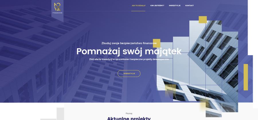 NovaFinances — strona główna